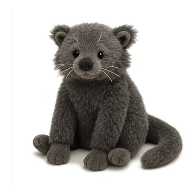 jellycat stuffed plush binturong sticker