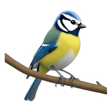 Bluetit  sticker