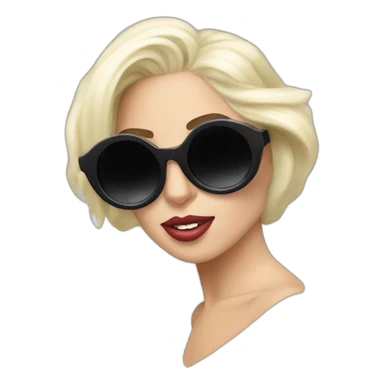 Lady gaga paparazzi sticker