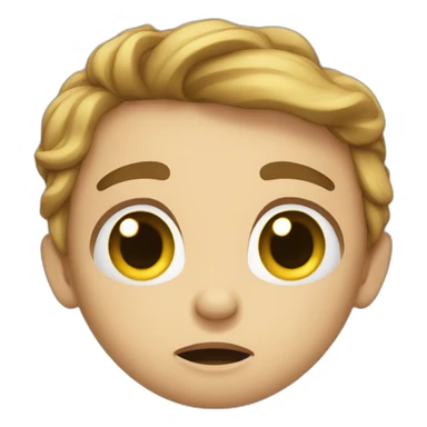 crying dispair sticker