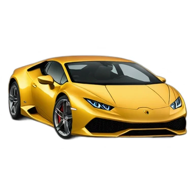 front Lamborghini Huracan sticker