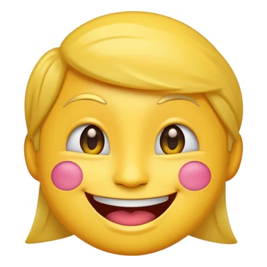 cartoon sticker of a colorful and cheerful proud and smirking emoji, no text, suitable for WhatsApp and Instagram sticker