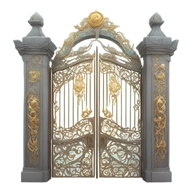 Gates of heaven sticker