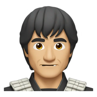 Jackie Chan samurai sticker