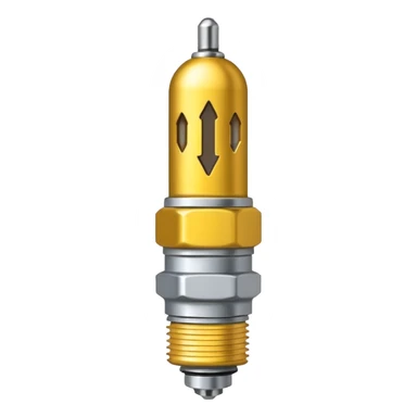 emoji spark plug sticker