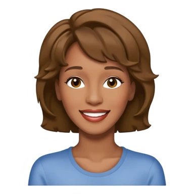 Whitney Houston sticker