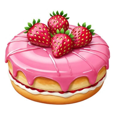 Strawberry Glaze Pastries
 sticker