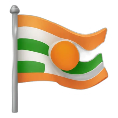 indian flag chandyaan sticker