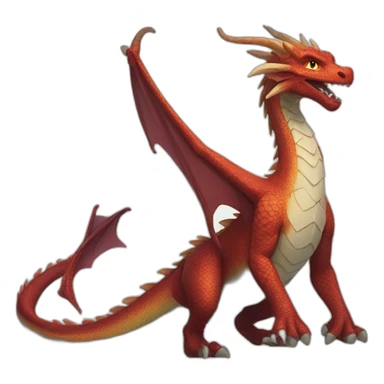 Dragon from wings of fire sticker