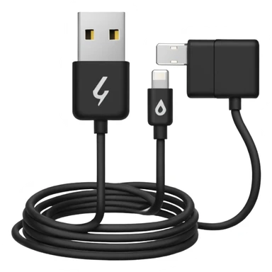 charge cable sticker