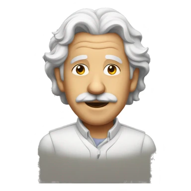 albert einstine sticker