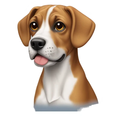 Beagle boxer mix sticker
