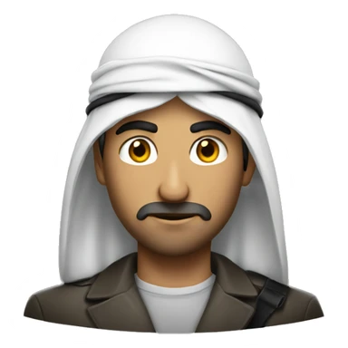 arab man emoji crime investigator sticker