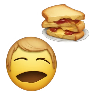 Hungry and sad sticker