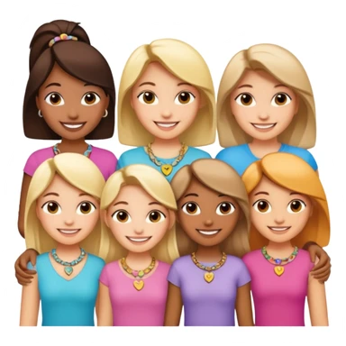 Charm Bracelet Girls sticker