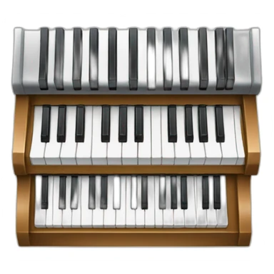 Teclado musical  sticker