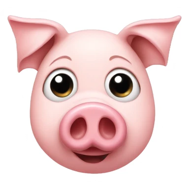Pig nose pinky sticker