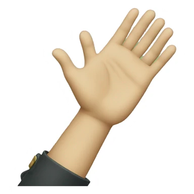 Hands spreading money sticker