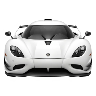 ghost logo koeniggseg sticker