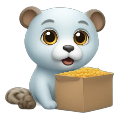 blue golang gopher sticker