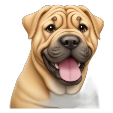 Sharpei sticker