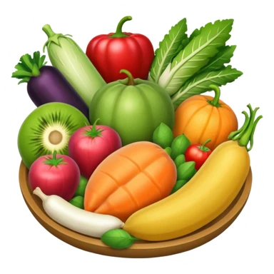 balanced diet icon sticker