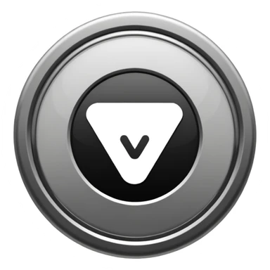 A verification badge  black and white  sticker