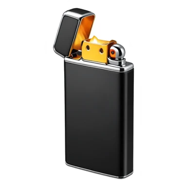 black lighter sticker