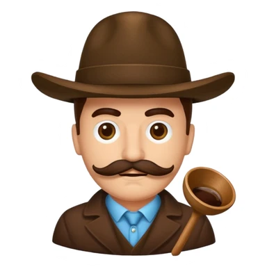 me puedes hacer un grano de café antropomorfo con bigote y sombrero 



 sticker