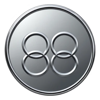 audi logo without background sticker