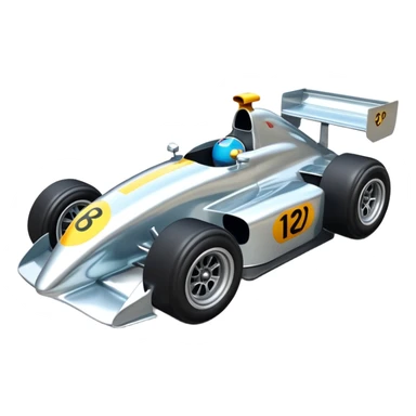 Racecar Working sticker