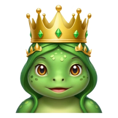 frog princess sticker