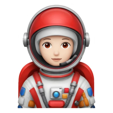 The main character from game Among Us sticker