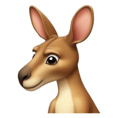kangaroo simping sticker