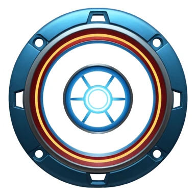 Iron man arc reactor sticker