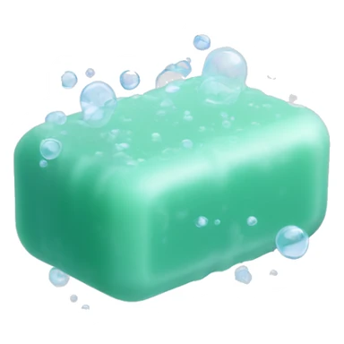  bar of soap with bubbles sticker