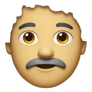 Cabeza brava sticker