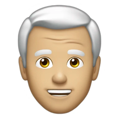 Macron qui pleur sticker