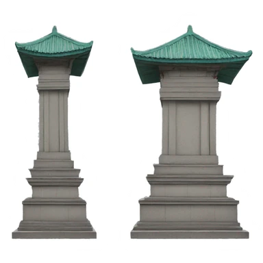 Jakarta monument sticker