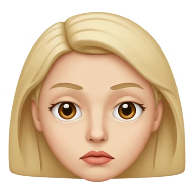 raising both eyebrows in both incomprehension and lassitude but not upset still sticker