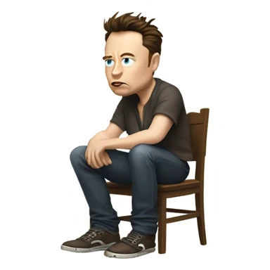 Elon musk poor sticker