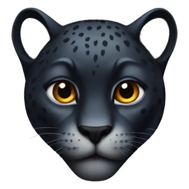 Panther heart  sticker