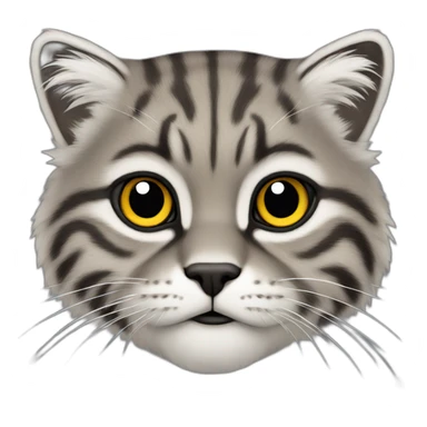 Pallas cat sticker