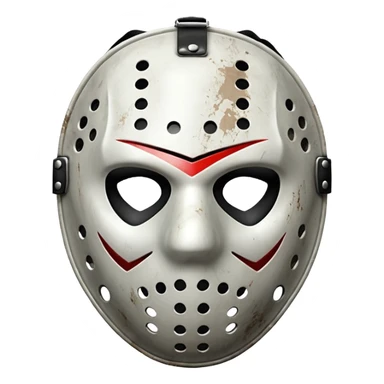 Jason hockey mask sticker