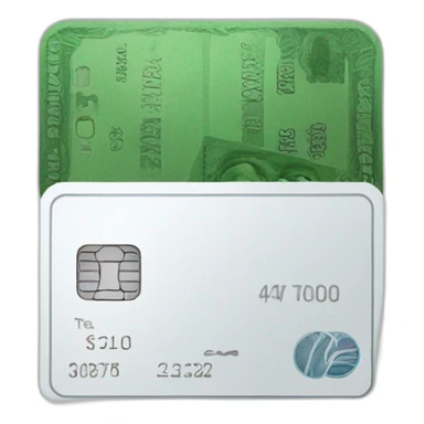 banking card sticker