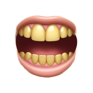 gold tooth sticker