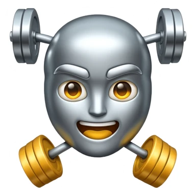 emojis of strength sticker
