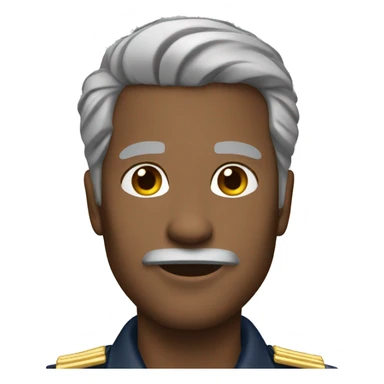 Captain amerika grey hair sticker