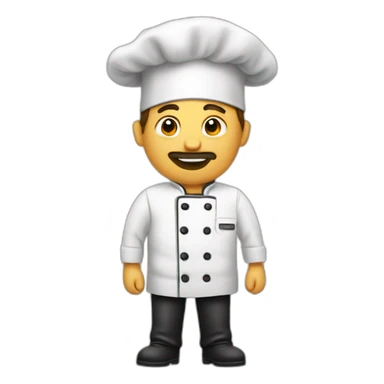 Un Chef Kebab qui brûle sticker