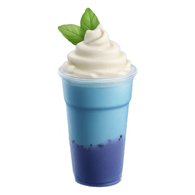 Blueberry frappe sticker